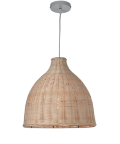 ACA DECOR – Κρεμαστό Φωτιστικό 1ΧΕ27 Καλάμι Φ340 ML1013011N