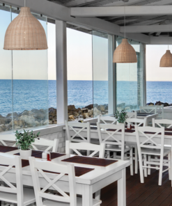 ACA DECOR  – Κρεμαστό Φωτιστικό 1ΧΕ27 Καλάμι Φ450 ML1013021N