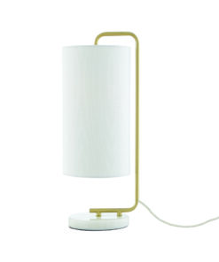 ΕΠΙΤΡΑΠΕΖΙΟ ΦΩΤΙΣΤΙΚΟ 1XE27 OSAKA ΧΡΥΣΟ ΜΕΤ/ΚΟ+ΛΕΥΚΟ ΑΜΠΑΖΟΥΡ-ΜΑΡΜΑΡΟ IP20 20,4X18XH51CM ACA DECOR – ML121811T