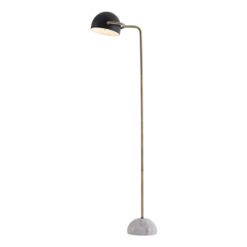 ACA DECOR – Επιδαπέδιο Φωτιστικό 1XE27 Μεταλλικό + Μάρμαρο 24X44XH144cm