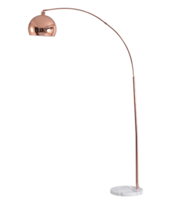 ACA DECOR – Επιδαπέδιο Φωτιστικό 1ΧΕ27 Μεταλλικό Χάλκινο + Μάρμαρο ML312401FC