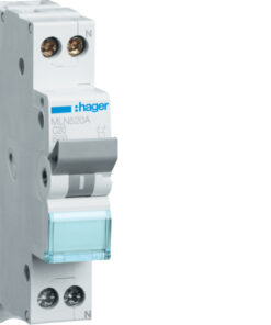 Ασφάλεια Αυτόματη 2P C20A 6kA 230V L+N Hager – MLN520A