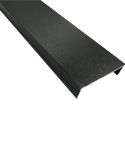 METAL BLACK COVER FOR ALUMINUM PROFILE P240 2.5m/pc ACA – MP240