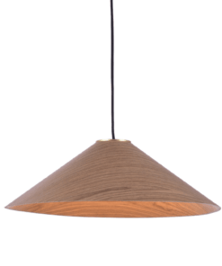 ACA DECOR   κρεμαστό φωτιστικό 1xGX53 από ξύλο σε καρυδιά χρώμα – MQ13P136WW