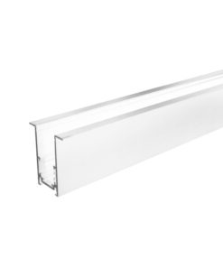 Μαγνητική Ράγα Χωνευτή με Αυτάκια 48V Λευκή 1m ACA – MR1MW