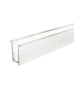 Μαγνητική Ράγα Χωνευτή με Αυτάκια 48V Λευκή 2m ACA – MR2MW