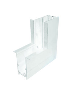 Εσωτερικός Γωνιακός Σύνδεσμος 90° για Μαγνητική Ράγα Χωνευτή με Αυτάκια 48V Λευκή ACA – MR90INW