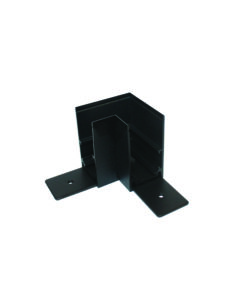 Γωνιακός Σύνδεσμος 90° για Ράγα Οροφής/Κρεμαστή 48V Μαύρη ACA – MS90B