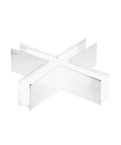 Σύνδεσμος ”+” για Μαγνητική Ράγα Οροφής/Κρεμαστή 48V Λευκή ACA – MSCROSSW