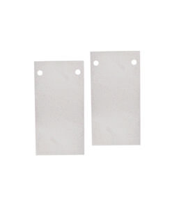 Σετ πλαστικές τάπες 2τμχ με Βίδες για Μαγνητική Ράγα Οροφής/Χωνευτή με Αυτάκια ACA – MSRECW