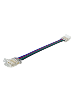 ΕΝΔΙΑΜΕΣΟΣ ΣΥΝΔΕΣΜΟΣ ΜΕ ΚΑΛΩΔΙΟ ΓΙΑ 10mm RGB 5050 LED ΛΩΡΙΔΑ ACA – MT10RGBMIDCABLE