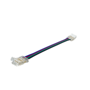 ΕΝΔΙΑΜΕΣΟΣ ΣΥΝΔΕΣΜΟΣ ΜΕ ΚΑΛΩΔΙΟ ΓΙΑ 10mm RGB 5050 LED ΛΩΡΙΔΑ ACA – MT10RGBMIDCABLE