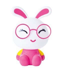Επιτραπέζιο Παιδικό Φωτιστικό Κουνελάκι E14 Πλαστικό Ροζ ACA DECOR – MT150331P