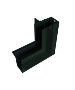 Εσωτερικός Γωνιακός Σύνδεσμος 90° για Μαγνητική Ράγα Χωνευτή Trimless 48V Μαύρη ACA – MT90INB