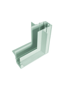 Εσωτερικός Γωνιακός Σύνδεσμος 90° για Μαγνητική Ράγα Χωνευτή Trimless 48V Λευκή ACA – MT90INW