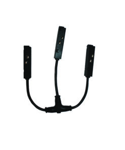 Τροφοδοσία ”T” για Μαγνητική Ράγα 48V Μαύρη ACA – MTCB