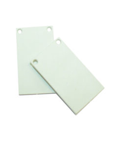 Σετ Πλαστικές Τάπες (2 τμχ) για Μαγνητική Ράγα Χωνευτή Trimless 48V Λευκή ACA – MTECW