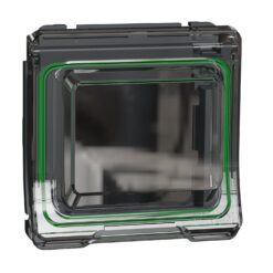 Schneider Mureva Styl κάλυμμα με καπάκι Unica Ανθρακί IP55 – MUR35106