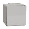 Schneider Mureva Styl μπουτόν απλό επίτοιχο Λευκό IP55 – MUR39026