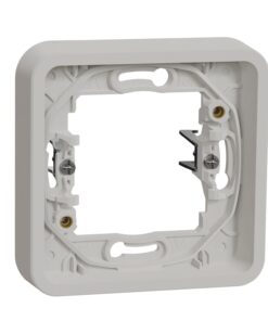 Schneider Mureva Styl πλαίσιο χωνευτής τοποθέτησης 1 θέσης Λευκό IP55 – MUR39108