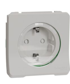 Schneider Mureva Styl μηχανισμός/πλακίδιο πρίζα σούκο ασφαλείας Λευκή IP55 – MUR39134