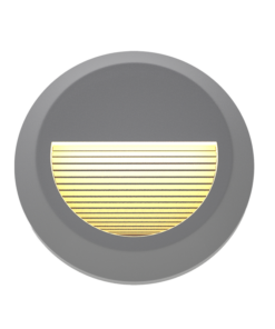 it-Lighting Maroon LED 2W 3CCT Outdoor Wall Lamp Grey D:15cmx2.7cm (80201630)