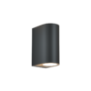 it-Lighting Michigan 2xGU10 Outdoor Up-Down Wall Lamp Anthracite D:14.7cmx9cm (80200144)