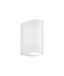 it-Lighting Michigan 2xGU10 Outdoor Up-Down Wall Lamp White D:14.7cmx9cm (80200124)