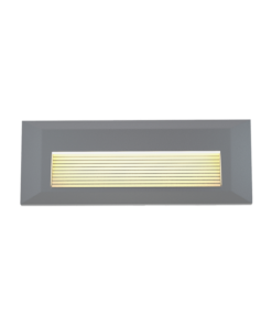 it-Lighting Mono LED 3W 3CCT Outdoor Wall Lamp Grey D:22cmx2.8cm (80201730)