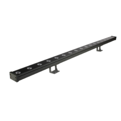 LED Προβολέας Γκρι Wallwasher 18W 1350lm 3000K 15° x 60° 0.5m IP66 με Ταχυσύνδεσμους ACA – NOC1830