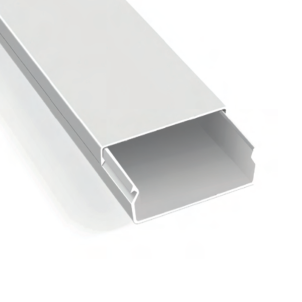 100X60mm Πλαστικό Κανάλι Καλωδίων Χωρίς Αυτοκόλλητο Λευκό 2m ACA – NX10060W