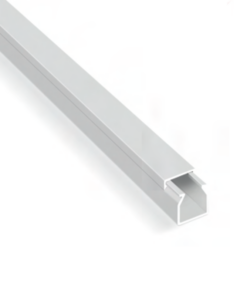 15X10mm Πλαστικό Κανάλι Καλωδίων Χωρίς Αυτοκόλλητο Λευκό 2m ACA – NX1510W