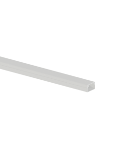 Κανάλι Καλωδίων 12X12mm Χωρίς Αυτοκόλλητη Ταινία με Διπλό Κλείδωμα Λευκό ACA – NX1510WDL