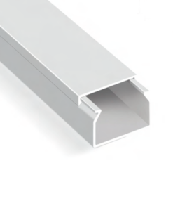 60X40mm Πλαστικό Κανάλι Καλωδίων Χωρίς Αυτοκόλλητο Λευκό 2m ACA – NX6040W