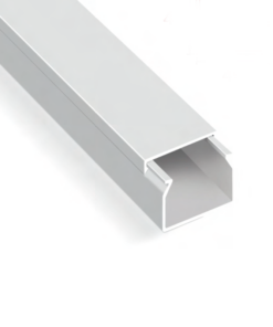 60X60mm Πλαστικό Κανάλι Καλωδίων Χωρίς Αυτοκόλλητο Λευκό ACA – NX6060W