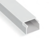 80X60mm Πλαστικό Κανάλι Καλωδίων Χωρίς Αυτοκόλλητο Λευκό 2m ACA – NX8060W