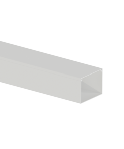 Κανάλι Καλωδίων 80X60mm Χωρίς Αυτοκόλλητη Ταινία με Διπλό Κλείδωμα Λευκό ACA – NX8060WDL