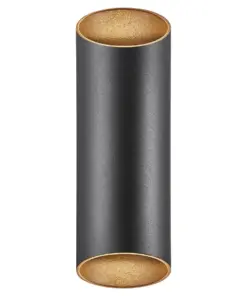 Nordlux Nico Round 22 Φωτιστικό Τοίχου Μαύρο GU10 Αλουμίνιο/Γυάλινο – 2218231003