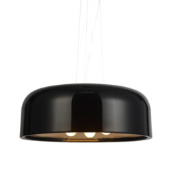 Κρεμαστό Φωτιστικό 3xE27 Μεταλλικό Μαύρο Φ480 ACA DECOR – OD5390MB