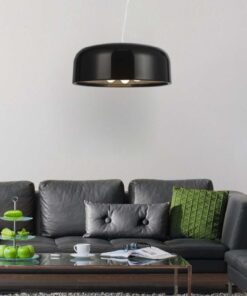 Κρεμαστό Φωτιστικό 3xE27 Μεταλλικό Μαύρο Φ480 ACA DECOR  – OD5390MB