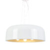 Κρεμαστό Φωτιστικό 3xE27 Μεταλλικό Λευκό Φ480 ACA DECOR  – OD5390MW