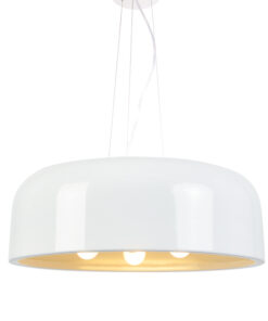 Κρεμαστό Φωτιστικό 3xE27 Μεταλλικό Λευκό Φ480 ACA DECOR – OD5390MW