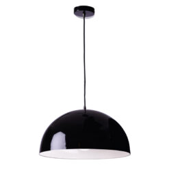 Κρεμαστό Φωτιστικό 1xΕ27 Μεταλλικό Μαύρο Φ400 ACA DECOR – OD5391MB