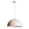 Κρεμαστό Φωτιστικό 1xΕ27 Μεταλλικό Κρεμ Φ400 ACA DECOR – OD5391MSW