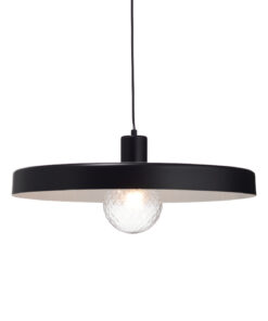 Κρεμαστό Φωτιστικό 1ΧΕ27 Μεταλλικό Μαύρο Ματ Φ500 ACA DECOR – OD5392MBK