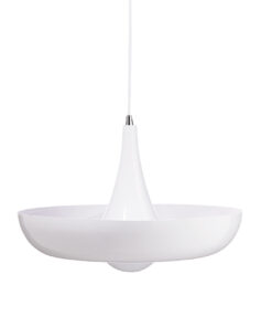 Κρεμαστό Φωτιστικό 1ΧΕ27 Μεταλλικό Λευκό Φ400 ACA DECOR – OD5435WH