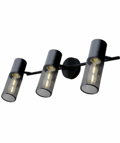 ACA DECOR   απλίκα 3xE27 σε μαύρο χρώμα – OD603S58BK
