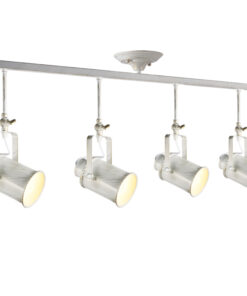 Οροφής Φωτιστικό 4ΧΕ27 Μεταλλικό Λευκό – Χρυσό Πατι΄να ACA DECOR – OD61014AW