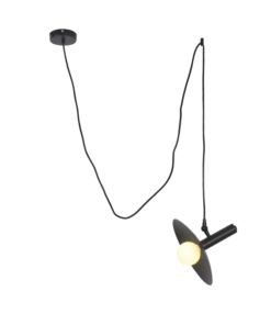 ACA DECOR  κρεμαστό φωτιστικό 1xE27 σε μαύρο χρώμα – OD691P25BK