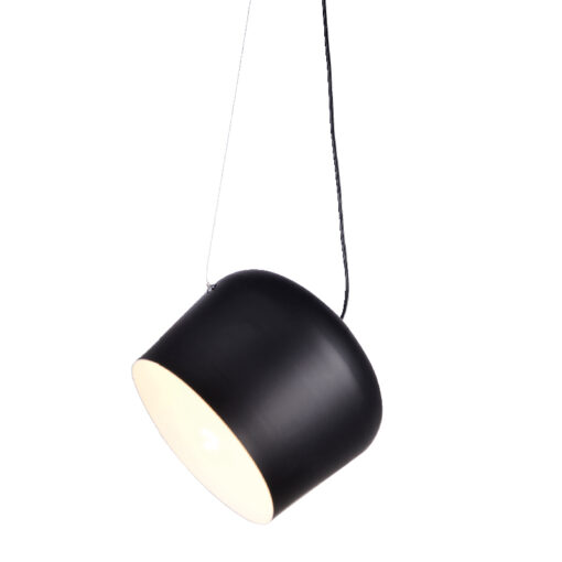 Κρεμαστό Φωτιστικό 1ΧΕ27 Μαύρο Μεταλλικό ACA DECOR – OD8002BK